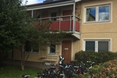 Loftgångsdörr BRF Eriksgatan, Uppsala